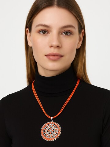 COLLEZIONE ALESSANDRO Necklace 'Marle' in Red