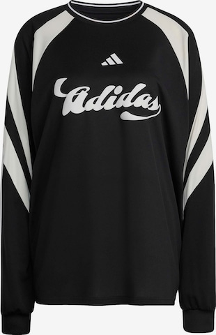 ADIDAS SPORTSWEARTehnička sportska majica 'HER' - crna boja: prednji dio