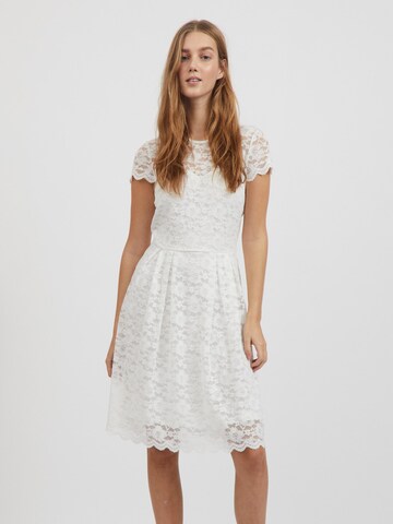 VILA - Vestido de cocktail 'Kalila' em branco: frente