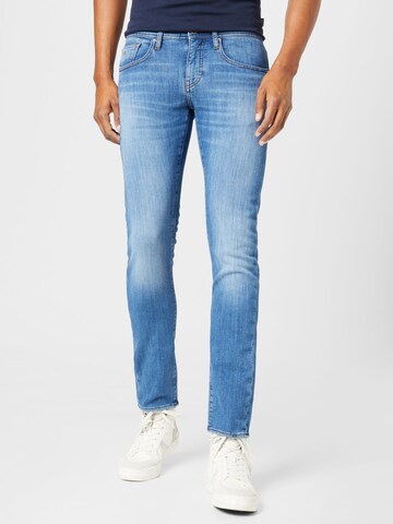 Coupe slim Jean ARMANI EXCHANGE en bleu : devant