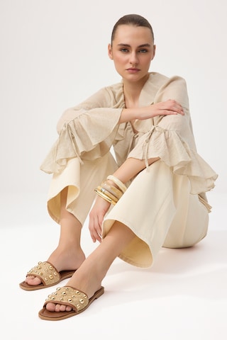 Mule Trendyol en beige