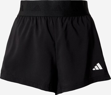 ADIDAS PERFORMANCEregular Sportske hlače 'HYGLM' - crna boja: prednji dio
