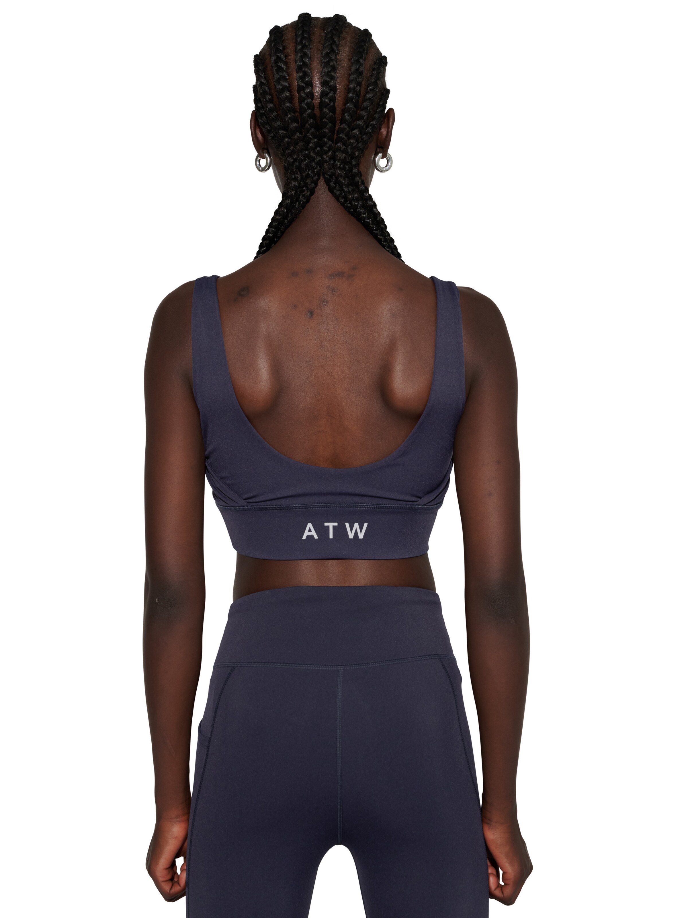 HALO Bustier Sporttop in Blau