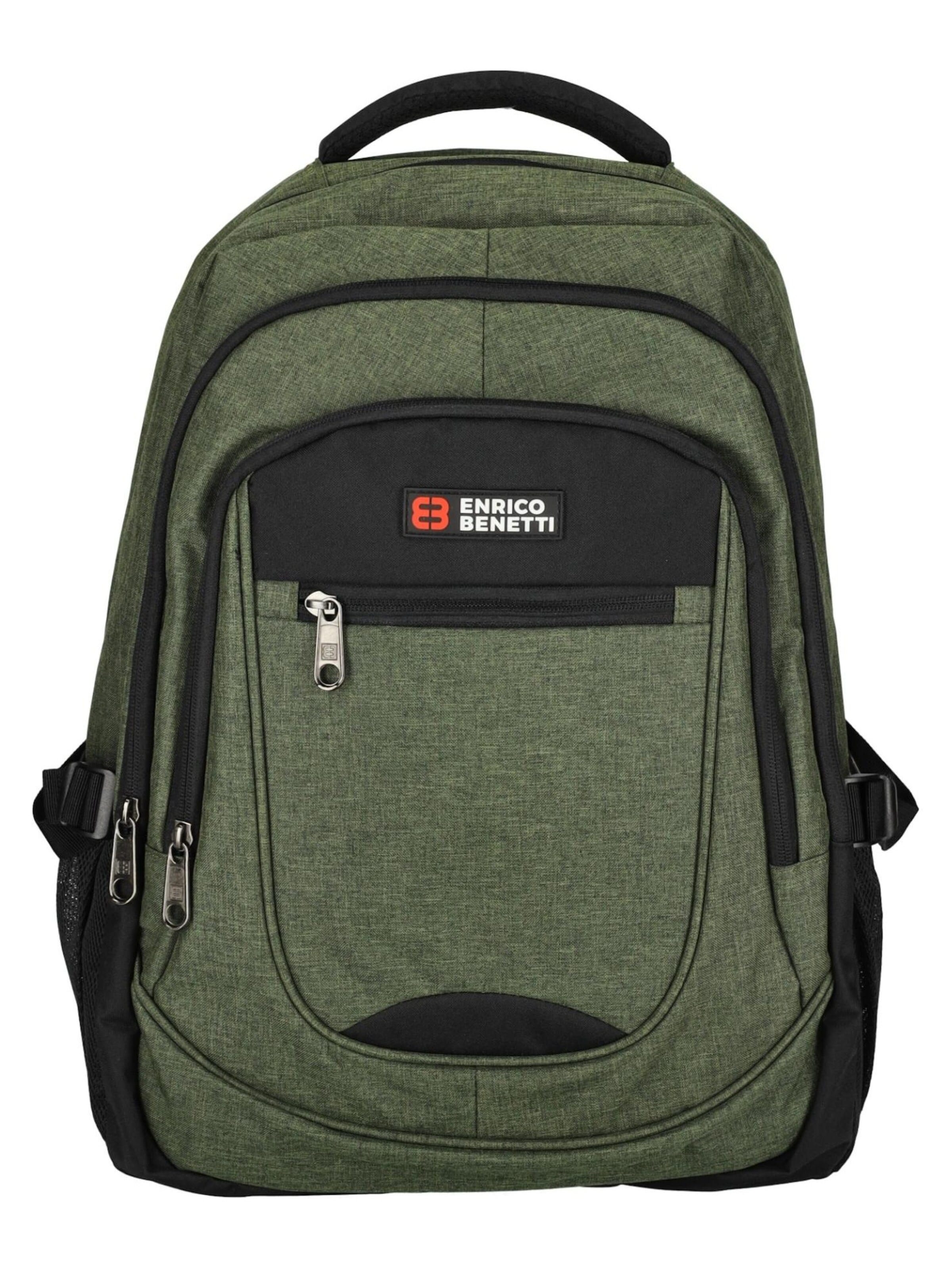 Enrico Benetti Backpack in Green: front