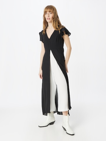 Adrianna Papell Jumpsuit 'GAUZY' in Black: front