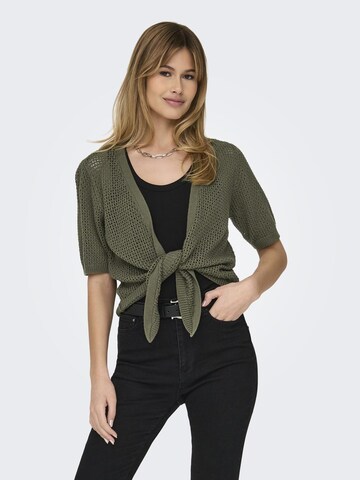 Cardigan 'Mehedi' JDY en vert : devant