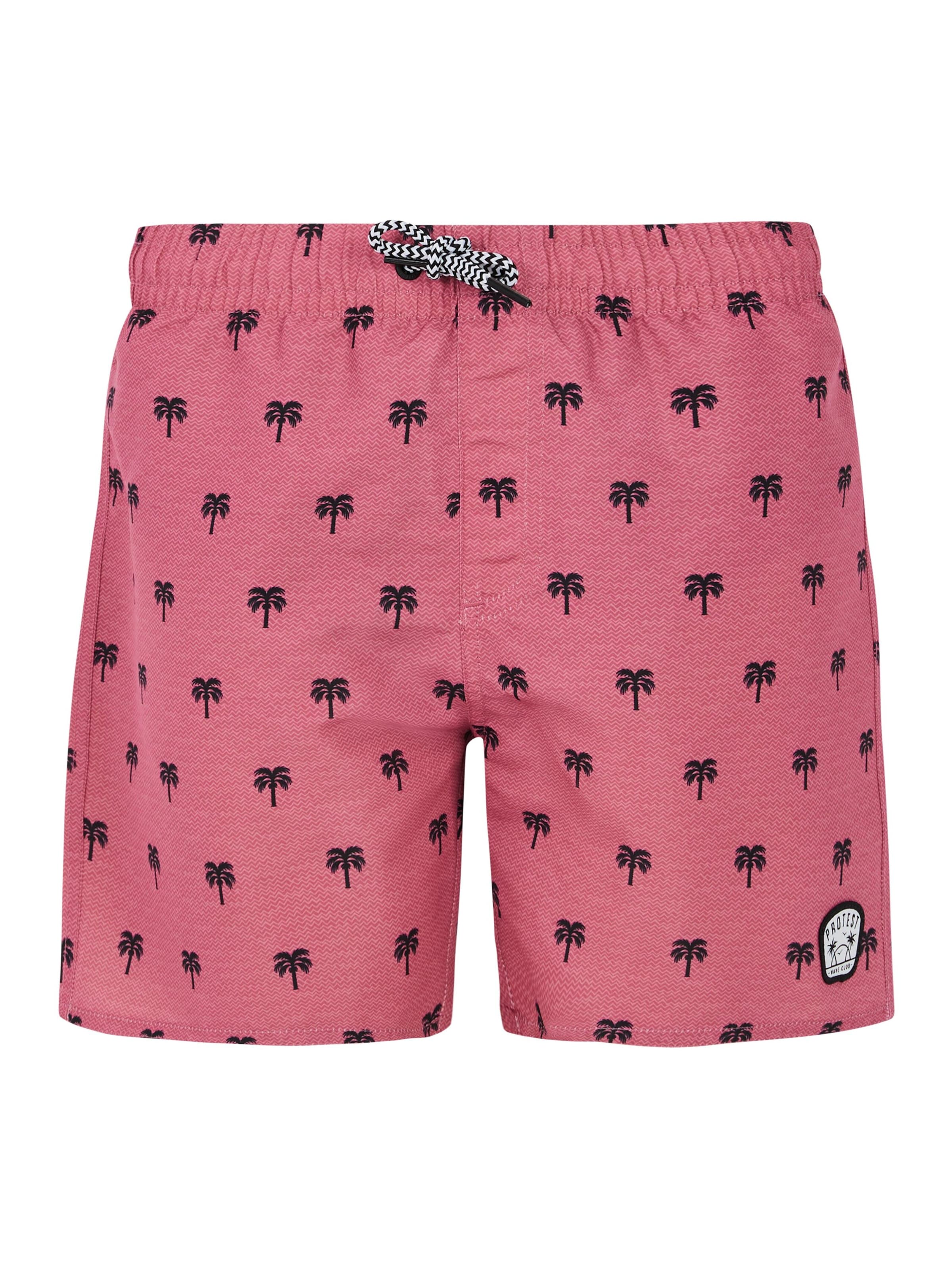 PROTEST Badeshorts 'PRTSteven JR'‌‌‌‌‌‌‌‌‌ in Pink: Vorderseite