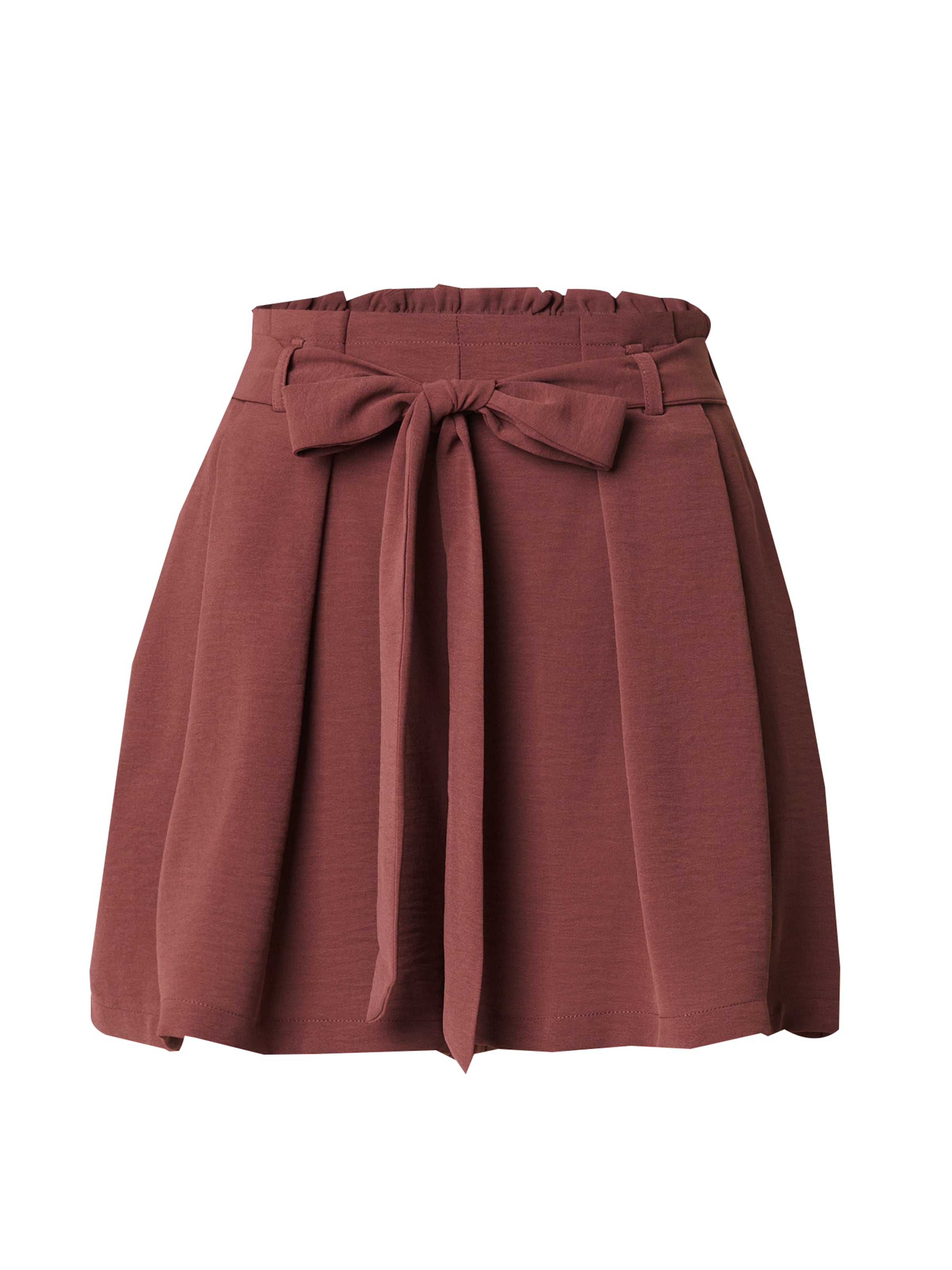 ABOUT YOU Wide leg Pleat-Front Pants 'Lia' in Pink: front