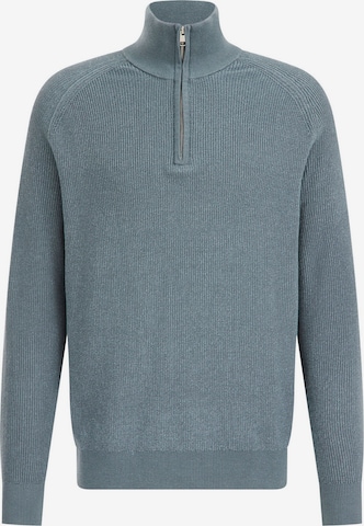 WE Fashion Sweater in Blue: front