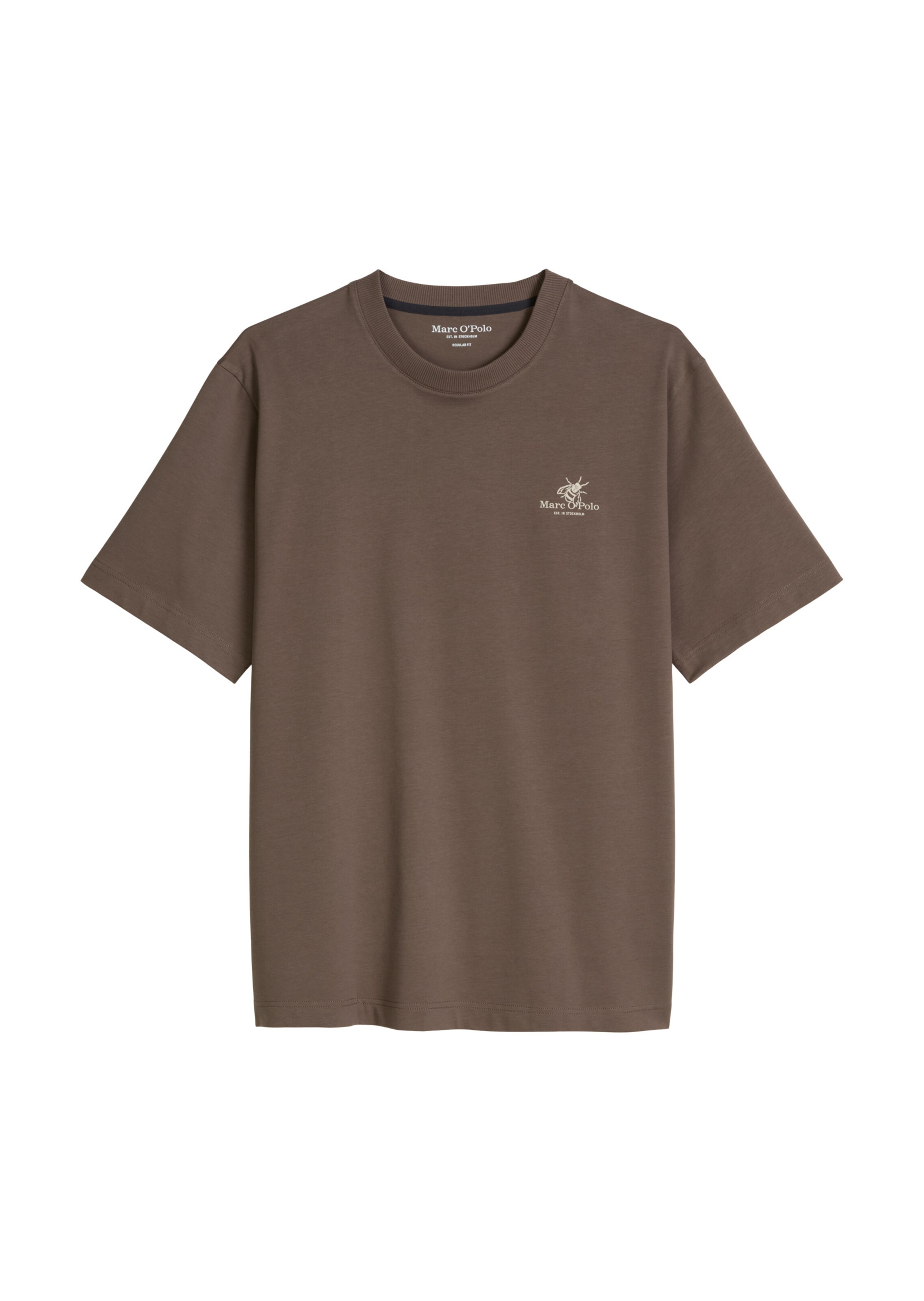 Marc O'Polo Shirt in Brown: front