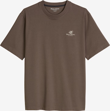 Marc O'Polo Shirt in Brown: front