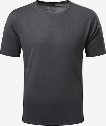 YOUTHUP Performance Shirt 'Feuchttrans' in Grey: front