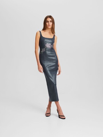 Bershka Jurk in Blauw