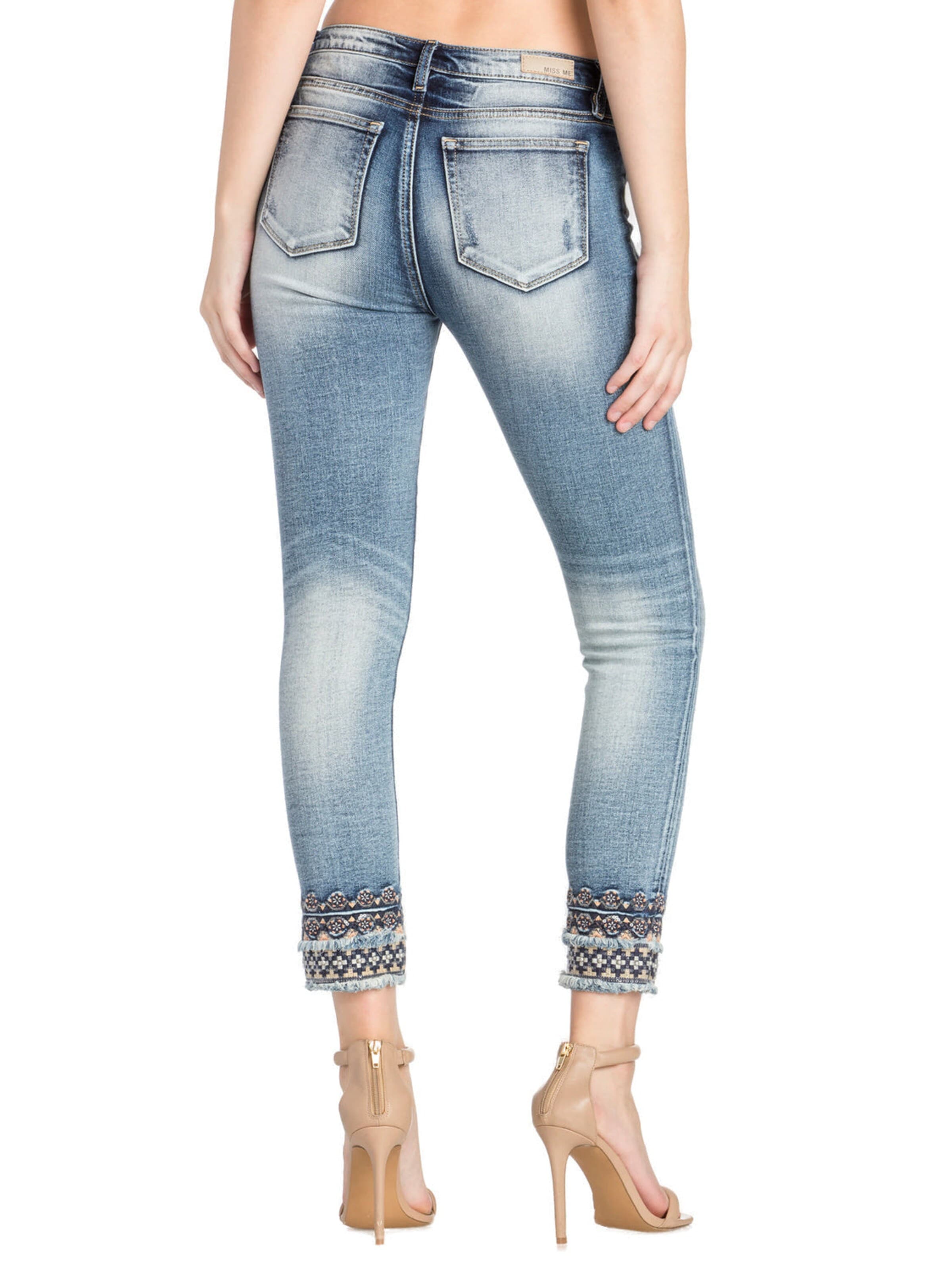Miss Me - Slimfit Vaquero 'M497' en azul