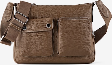 Borsa a tracolla 'Maysen' di FOSSIL in marrone: frontale