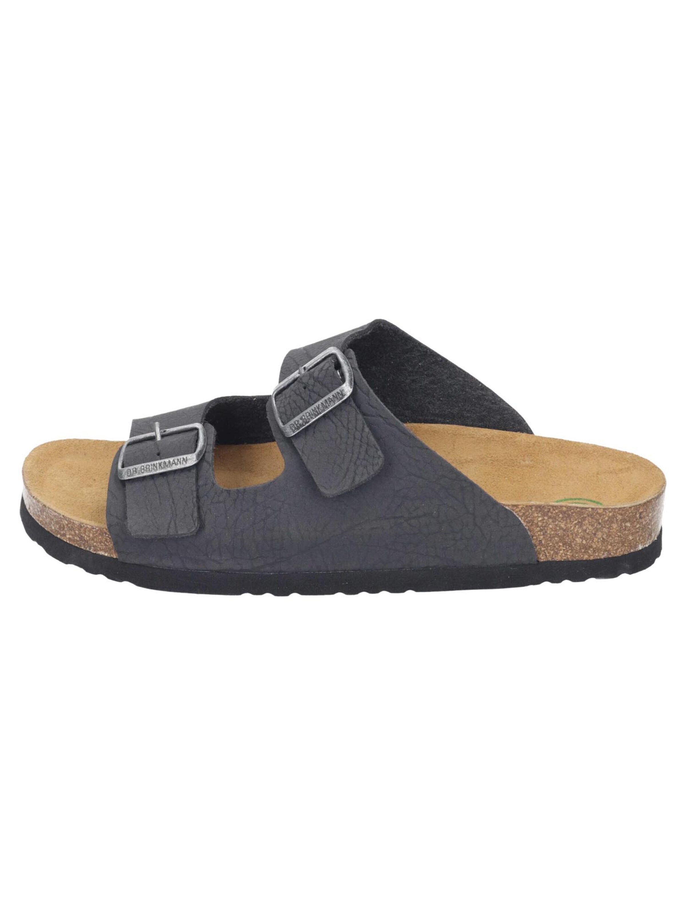 DR. BRINKMANN Mule 'Bonillo' in Grey: front