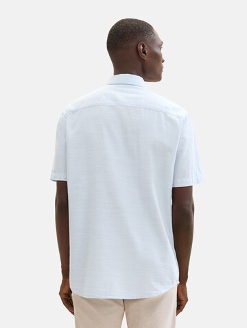 TOM TAILOR Regular Fit Hemd in Blau