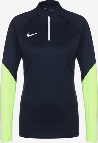 Sweat de sport 'Strike 23' NIKE en bleu : devant