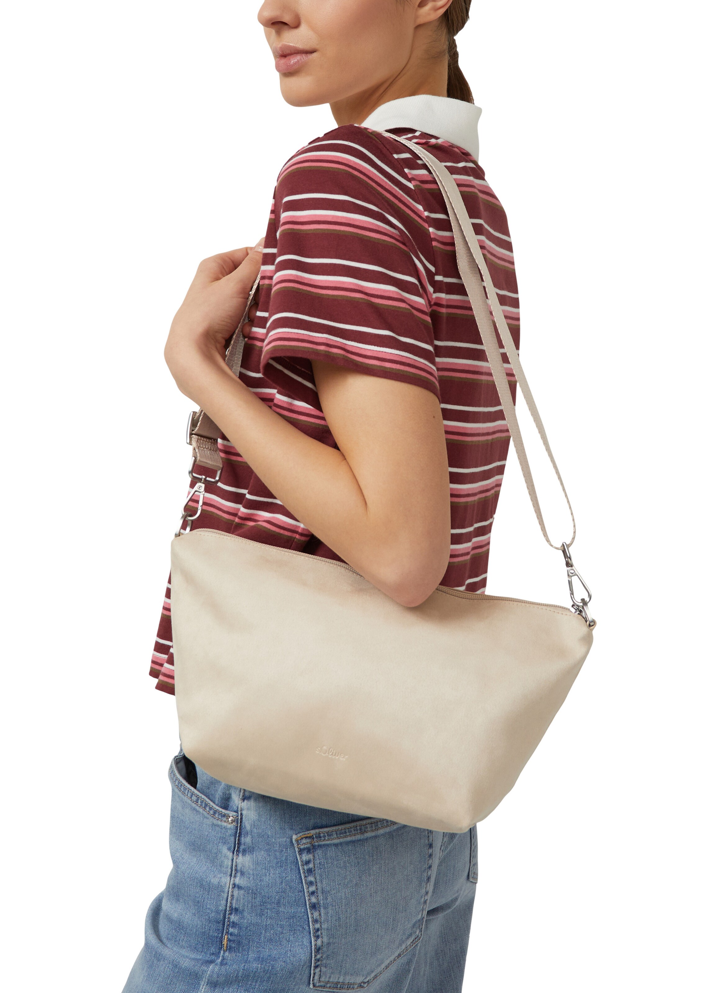 s.Oliver Crossbody Bag in Beige