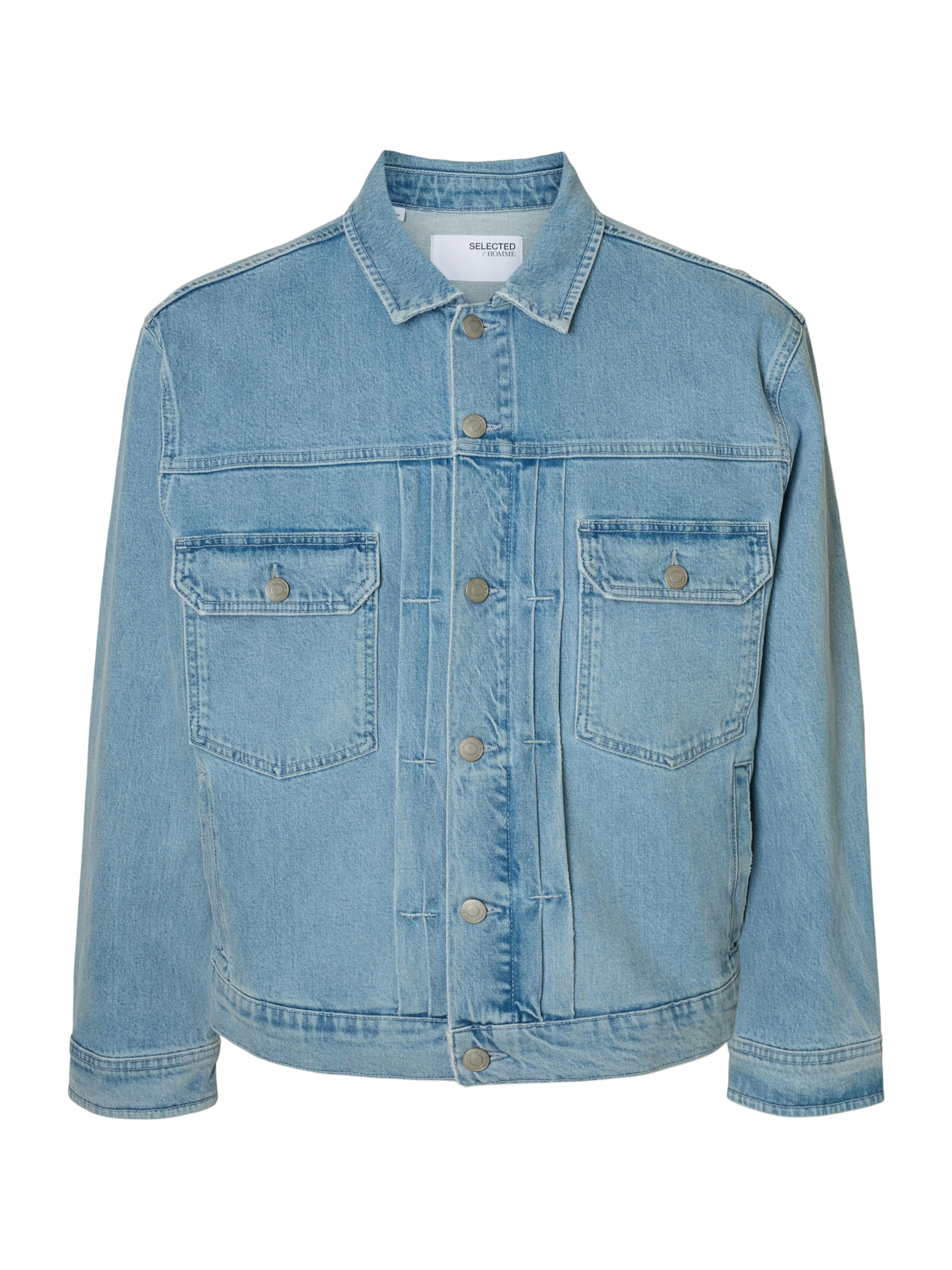 SELECTED Φθινοπωρινό και ανοιξιάτικο μπουφάν 'SLHJEREMY' σε μπλε: μπροστά
