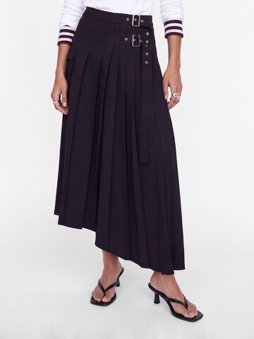 Gonna 'JXLIVA' di JJXX in nero: frontale