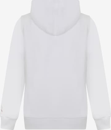 DENIM CULTURE Sweatshirt 'Zenaida' in Weiß