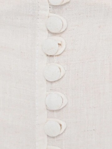 Hiccup Dress in White