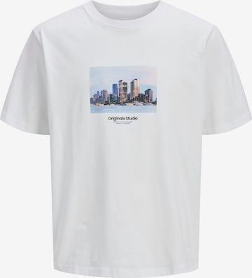 JACK & JONES Shirt 'JORVESTERBRO' in White: front