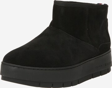 Boots TOMMY HILFIGER en noir : devant