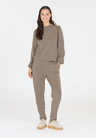 Athlecia Sweatshirt 'Jillnana' in Braun