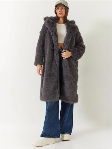 Manteau d’hiver Bianco Lucci en gris