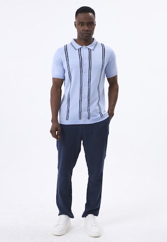 Felix Hardy Slim fit Button Up Shirt in Blue