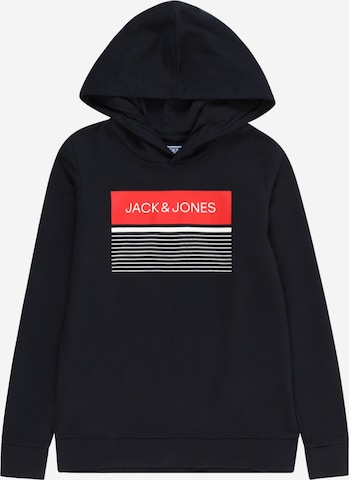 Jack & Jones Junior Sweatshirt 'TRAVIS' in Blue: front