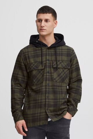 Coupe regular Veste mi-saison 'Zachary' !Solid en vert : devant
