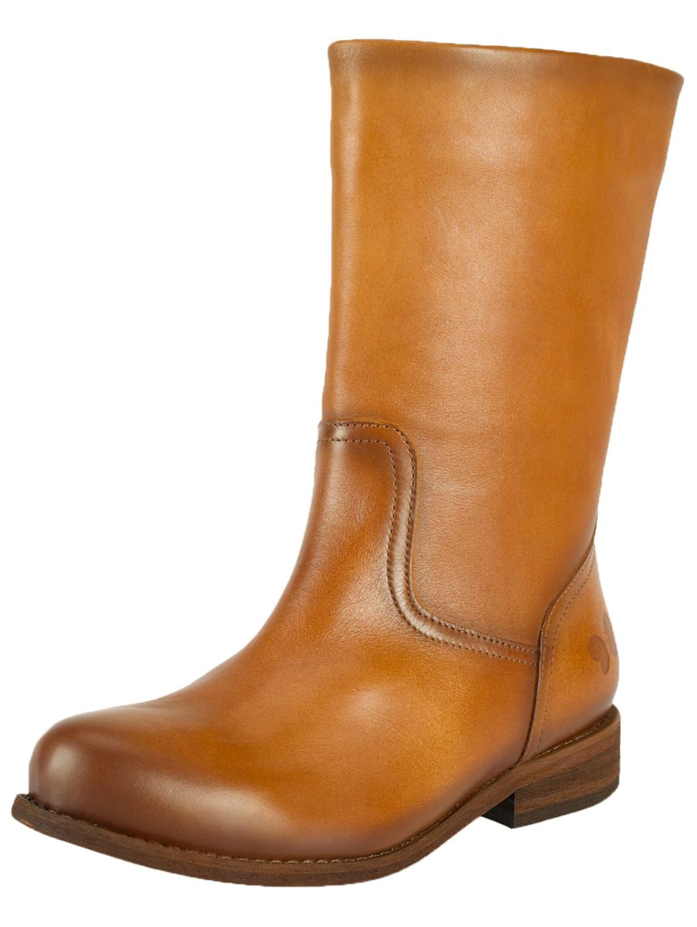 Felmini Wide Fit Boots 'Oderg W102' in Brown: front