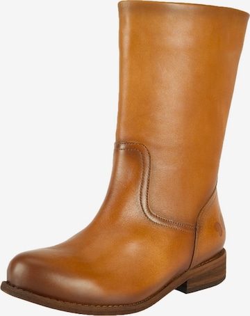 Felmini Wide Fit Stiefel 'Oderg W102' in Braun: Vorderseite