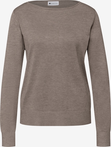 STREET ONE Pullover in Braun: Vorderseite
