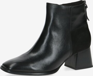 CAPRICE Ankle Boots in Black: front