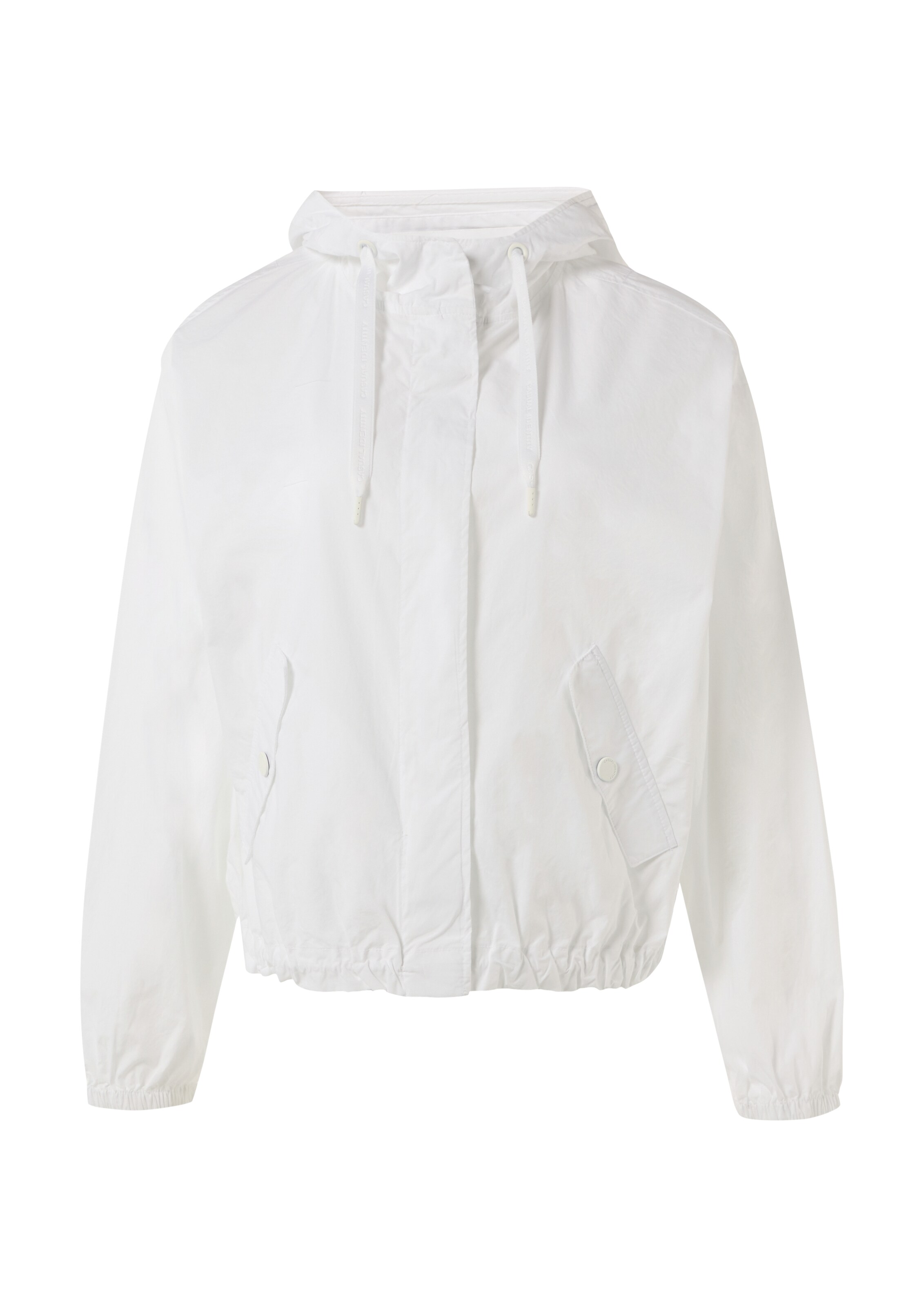comma casual identity Between-Season Jacket in White: front