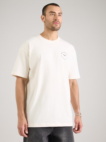 Iriedaily - Camiseta 'Monday Yoga' en blanco