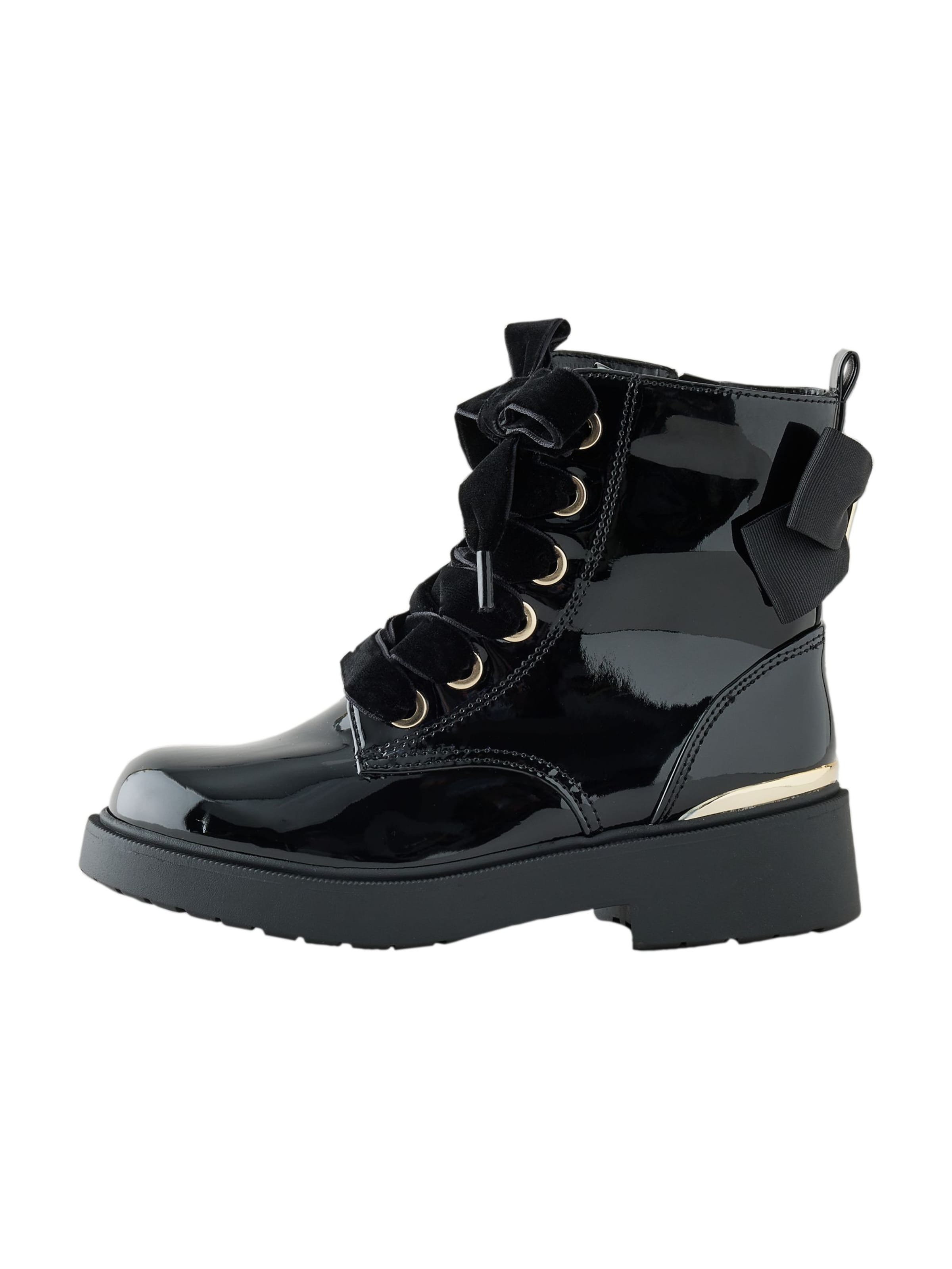 Next - Botas en negro: frente