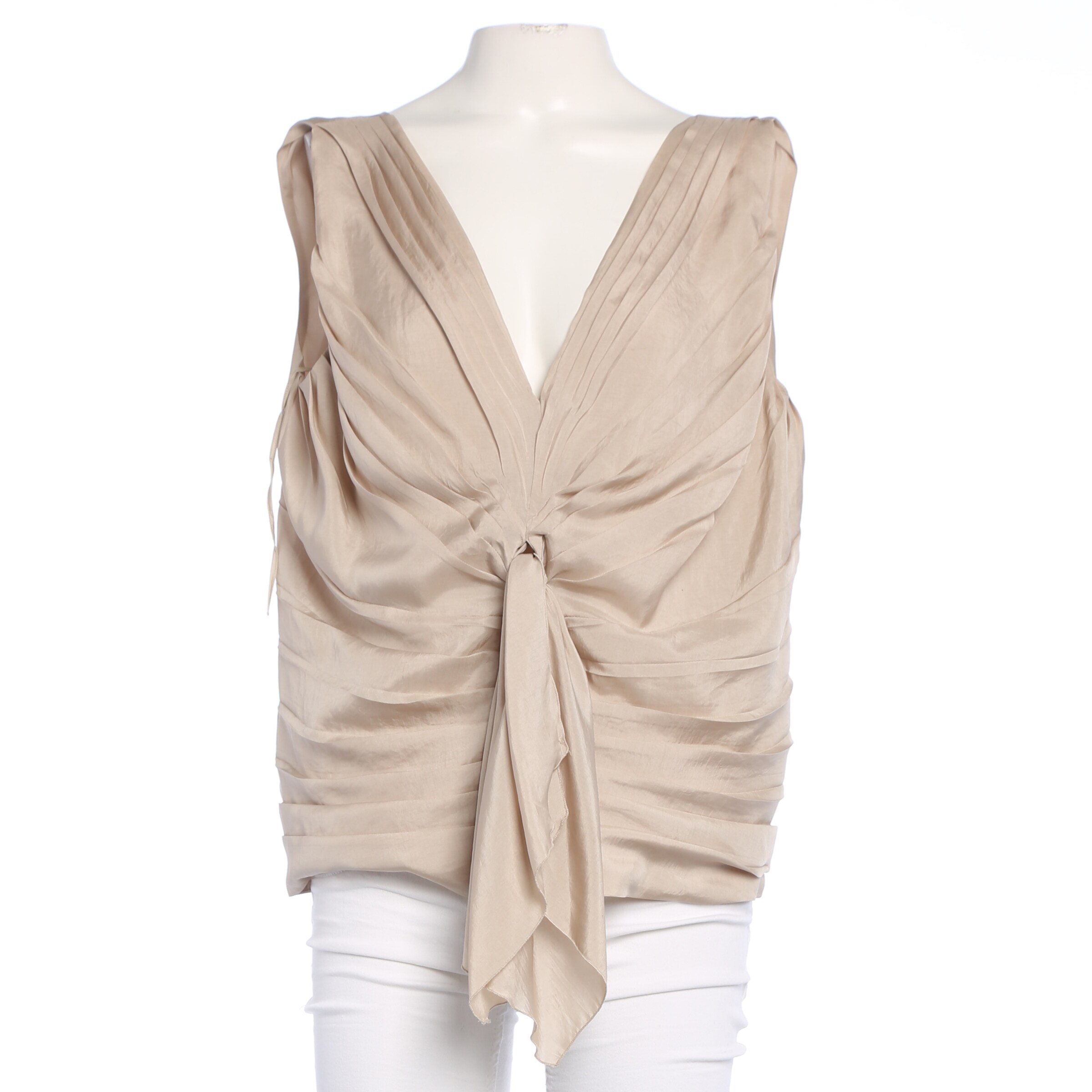 Marni Top / Seidentop XS in Weiß: Vorderseite