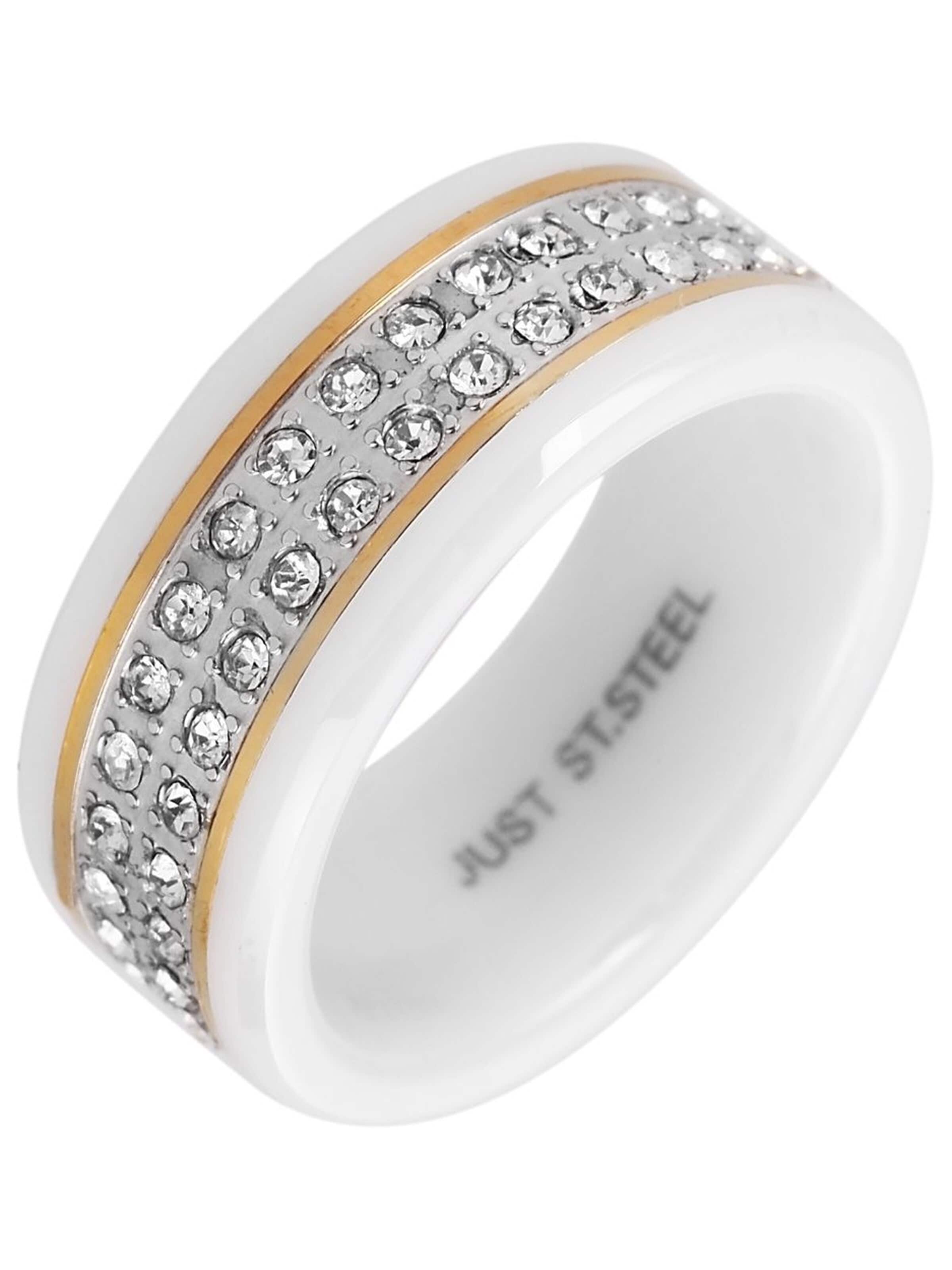 JUST Ring 'Peretta, langlebig' in Mixed colors: front