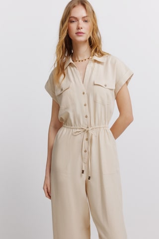 Springfield Jumpsuit in Beige