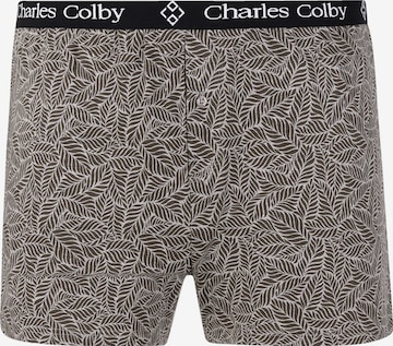 Charles Colby 2er Pack Boxershorts ' Lord Hawkins ' in Grün