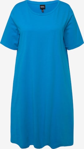 Robe Ulla Popken en bleu : devant