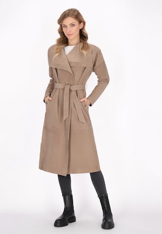Cappotto di mezza stagione di DreiMaster Vintage in beige: frontale