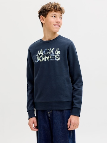 Jack & Jones Junior Sweatshirt i blå: forside