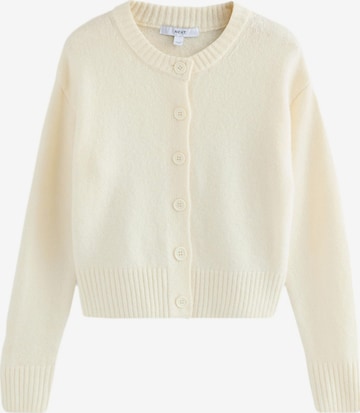 balta Next Kardiganas: priekis