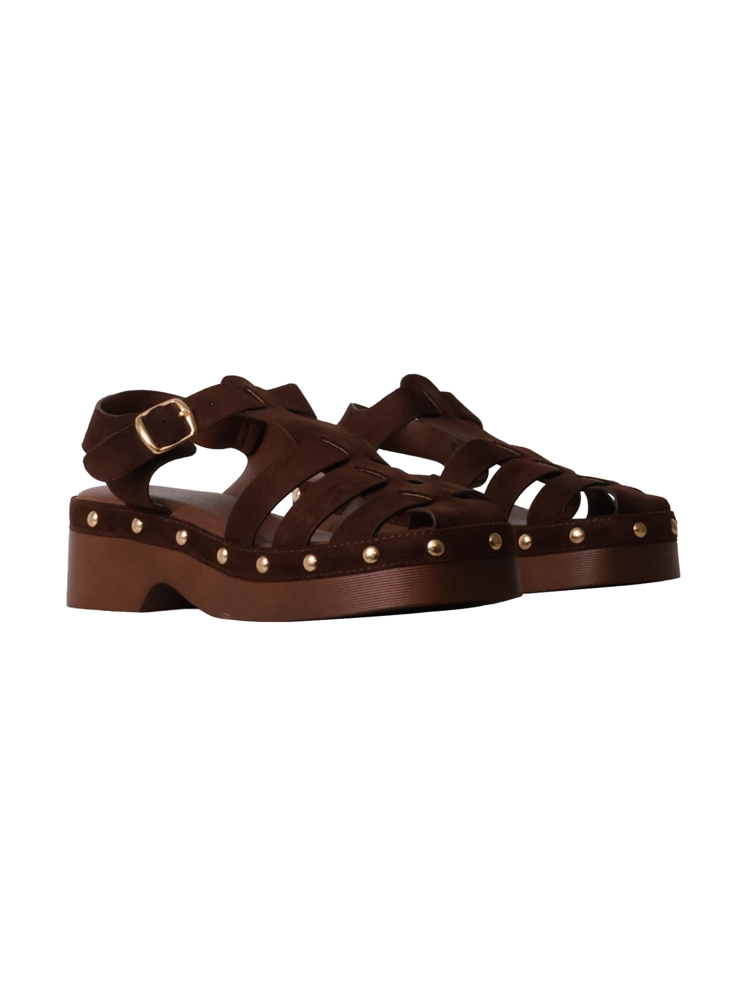 Super Mode Sandals in Brown